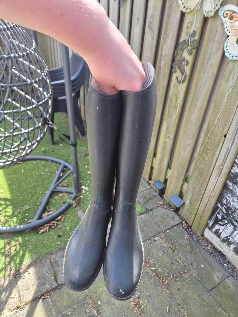 Paardrijlaarzen te koop, Dieren en Toebehoren, Paardrijkleding, Ophalen, Gebruikt, Kinderen, Schoeisel