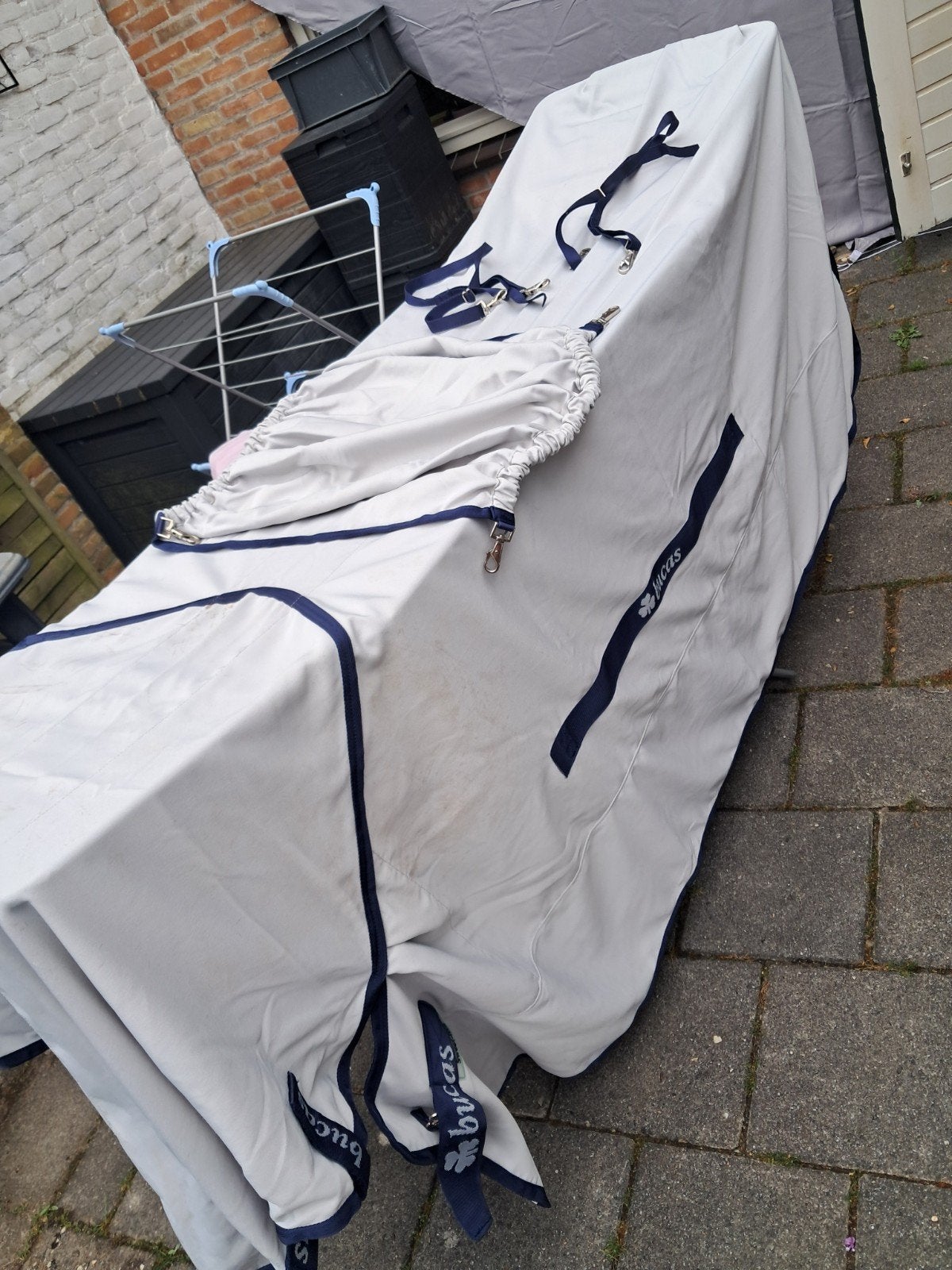bucas sweet itch eczeemdeken 6,6, Ophalen of Verzenden, Zilver, Full (L), Bucas