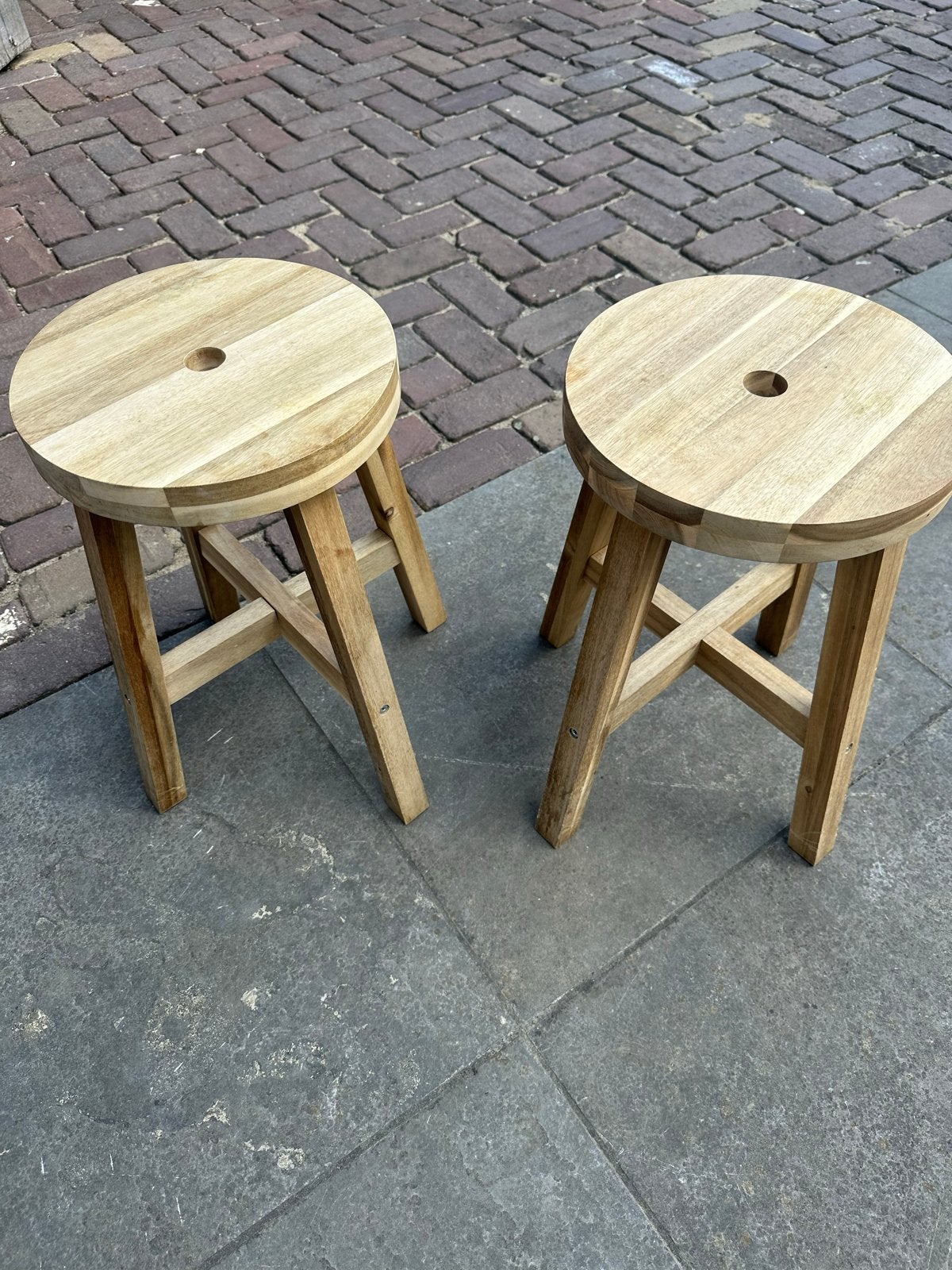 IKEA SKOGSTA krukje, Huis en Inrichting, Ophalen of Verzenden, Zo goed als nieuw, Hout
