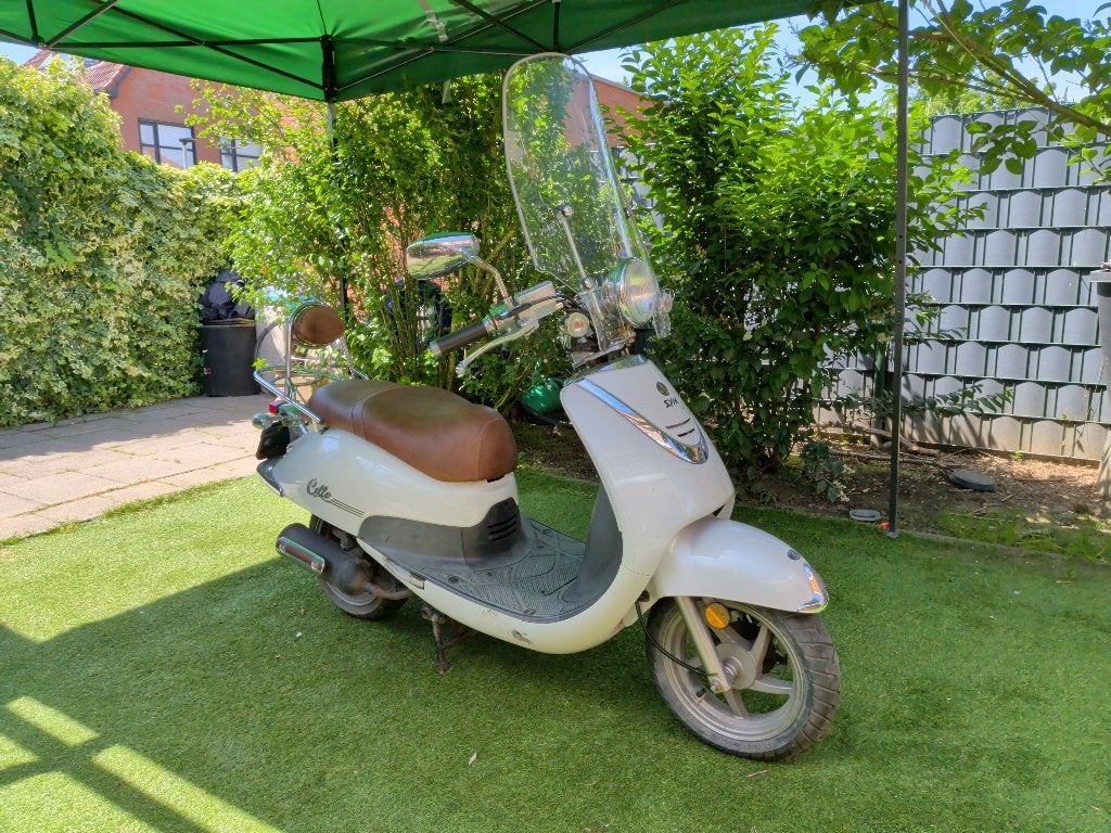 scooter, Fietsen en Brommers, Snorfietsen en Snorscooters, Gebruikt, SYM, Benzine, Ophalen