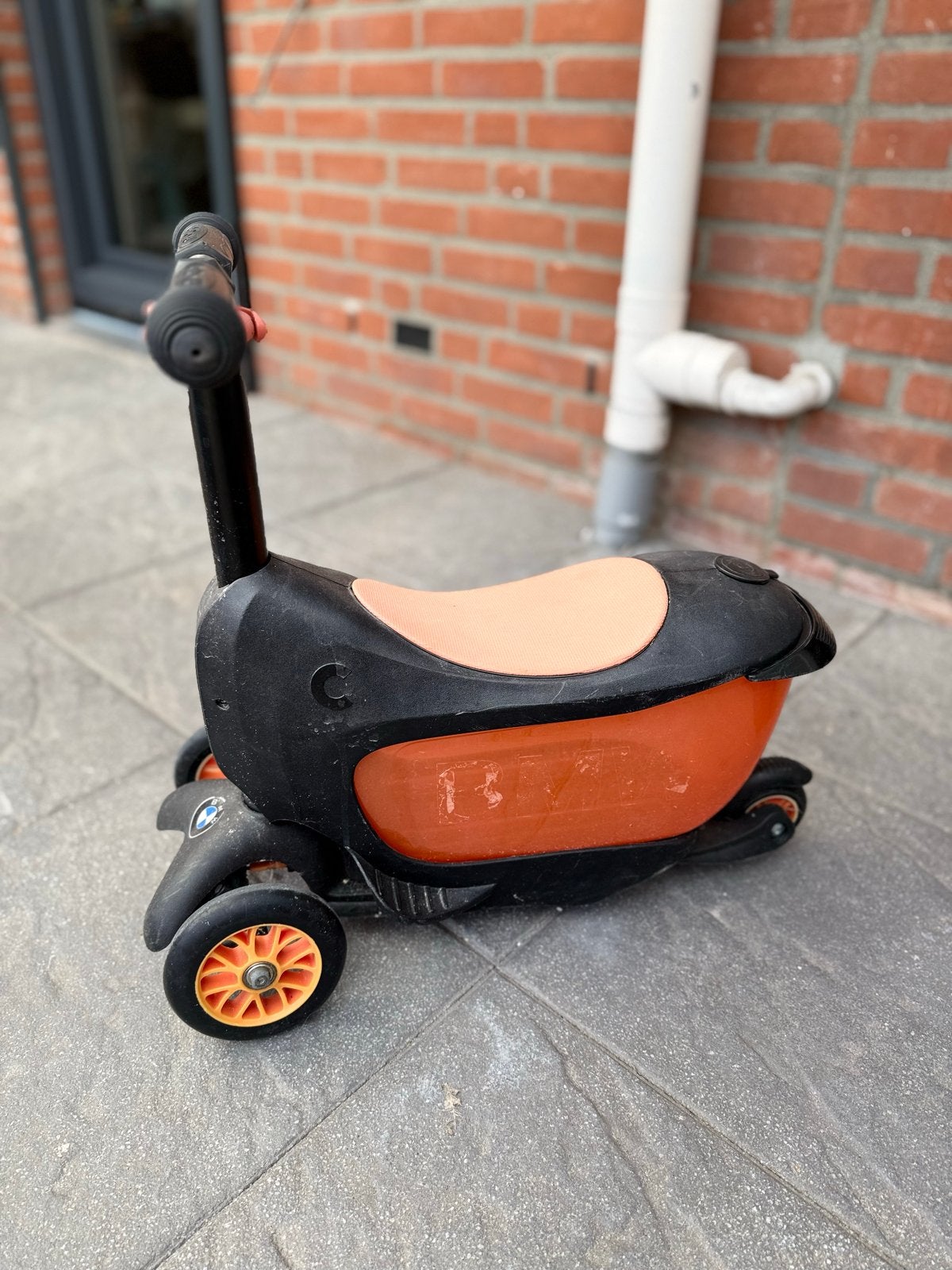 BMW Mini2Go kinderstep, Ophalen of Verzenden, Gebruikt, Loopvoertuig