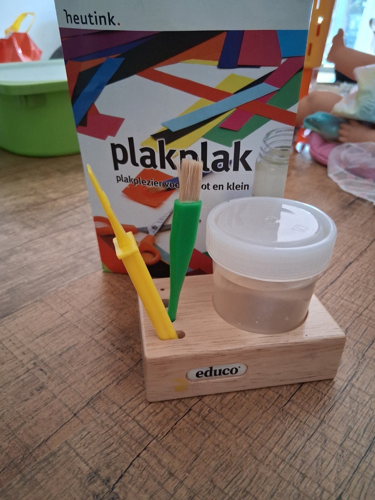 Heutink Plakplak knutselset met Educo houder, Ophalen, Gebruikt, Overige thema's, Meerkleurig