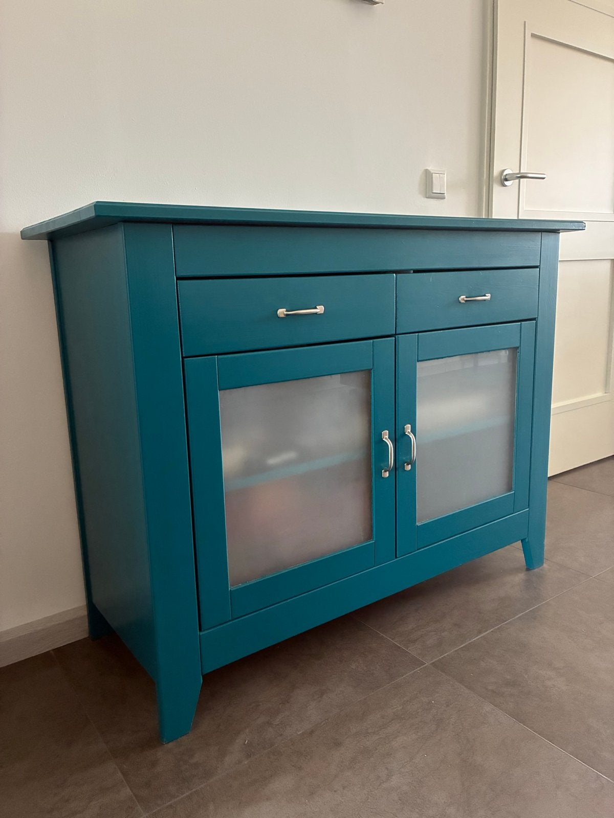 Dressoir/ commode, Ophalen, Gebruikt, 100 tot 150 cm, Met lade(s)