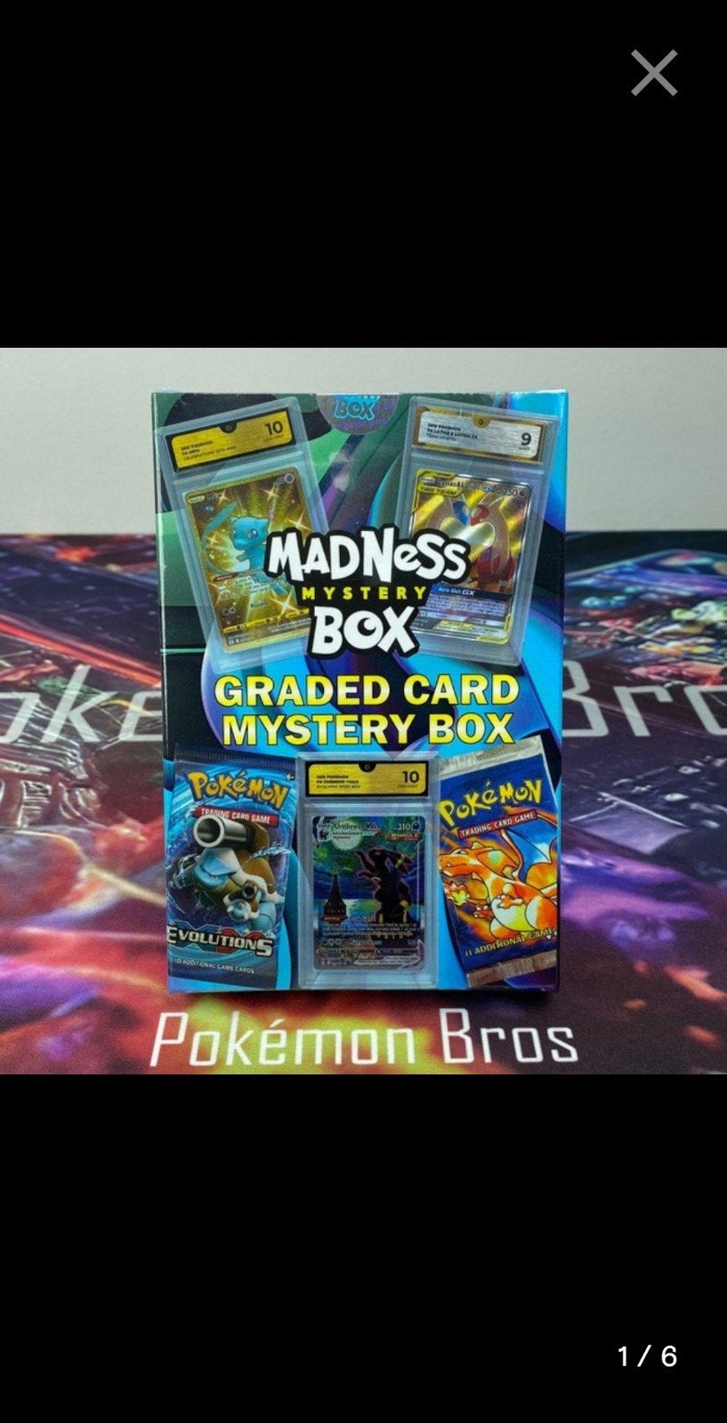 Madness Mystery Box Graded Card Pokémon, Ophalen of Verzenden, Nieuw, Overige typen