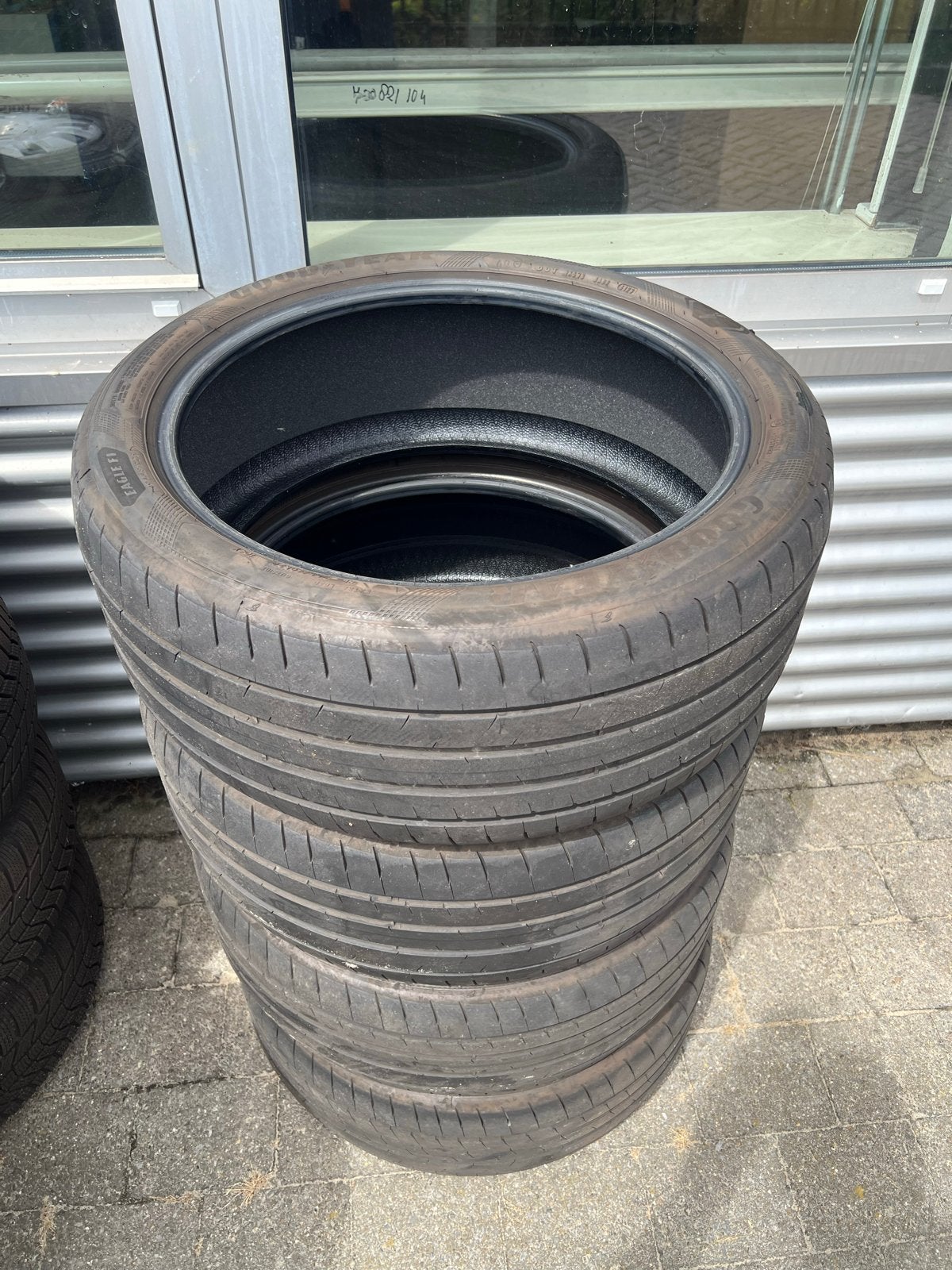 255/40/20 104Y Bridgestone Eagle F1 Zomerbanden DOT 5123, Gebruikt, 255 mm, Ophalen of Verzenden, Band(en)