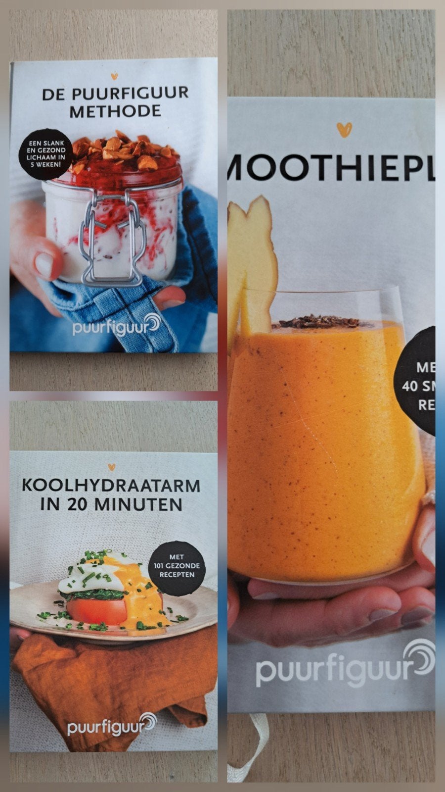 3x PuurFiguur, Boeken, Ophalen of Verzenden, Zo goed als nieuw, Gezond koken