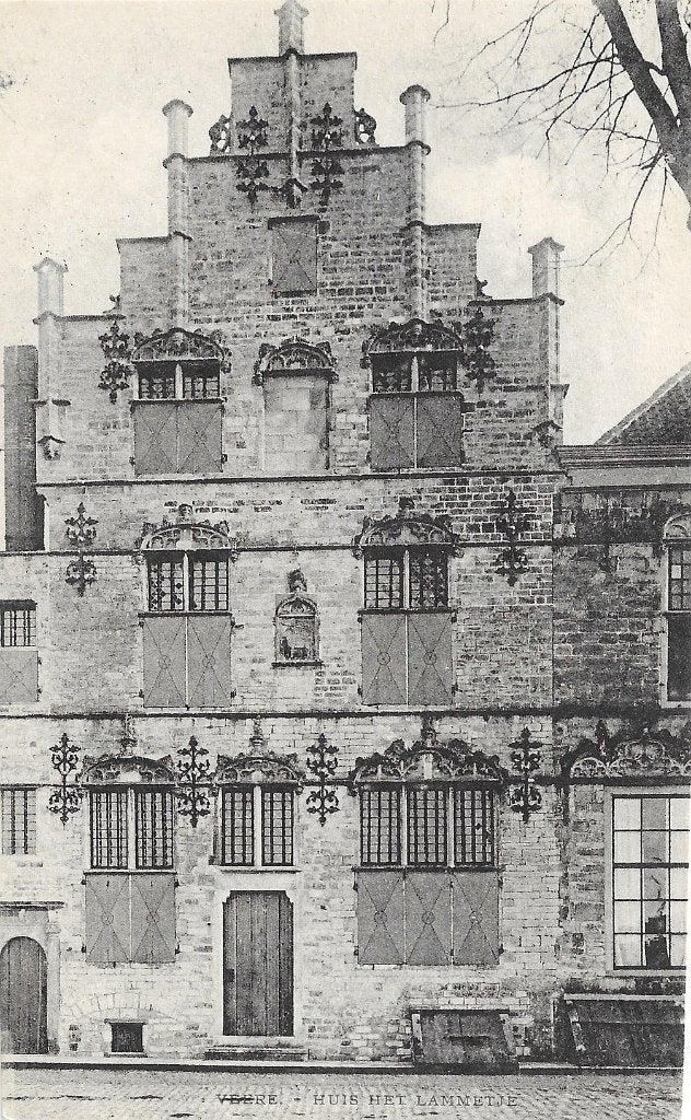 AK Veere - Huis het Lammetje, Verzenden, 1920 tot 1940, Ongelopen, Zeeland