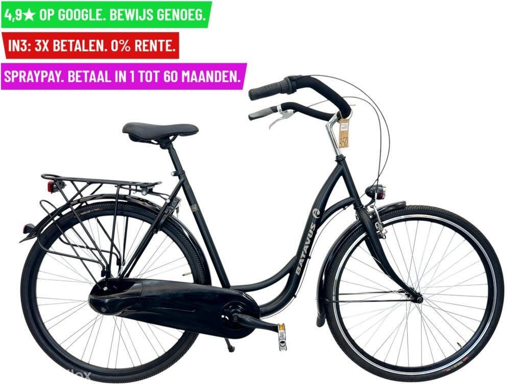 Damesfiets Batavus 28"/57cm/3ver - Garantie/Levering