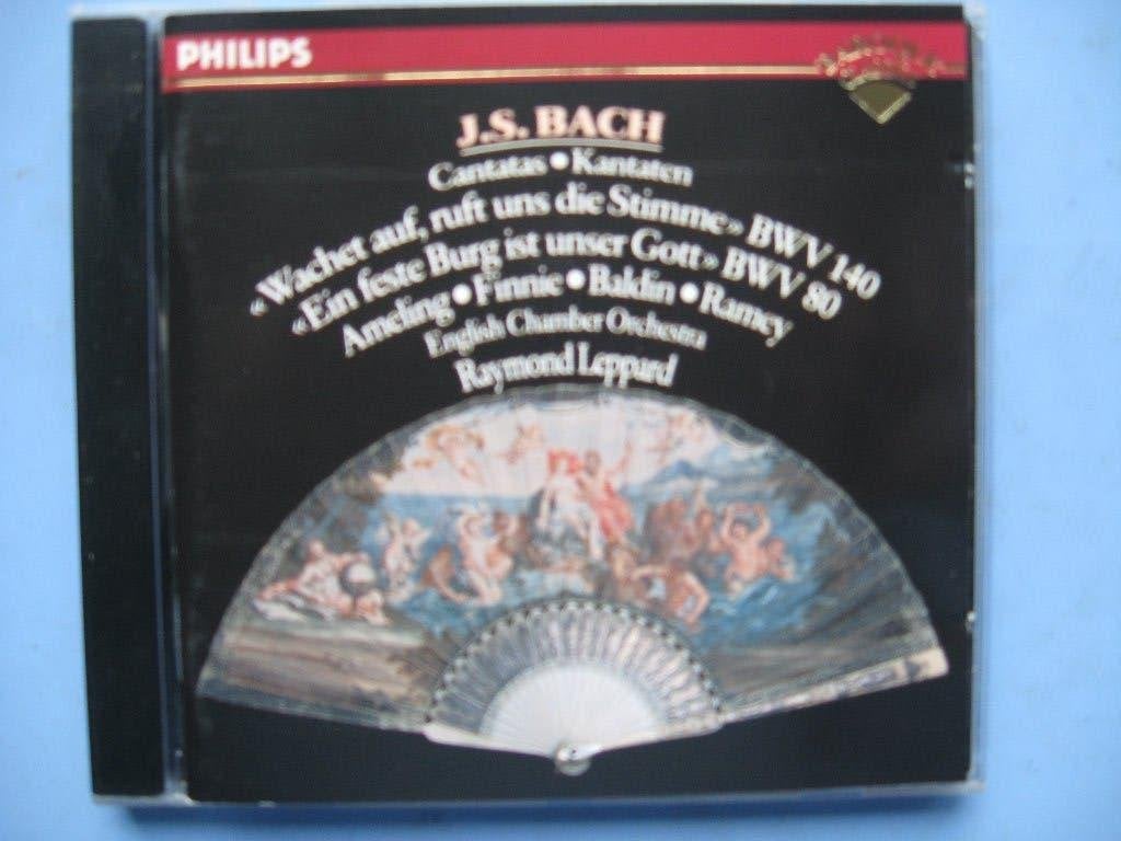 Bach, Cantates BWV 80 & 140, Ameling e.a., Cd's en Dvd's, Cd's | Klassiek, Gebruikt, Ophalen of Verzenden, Barok, Vocaal