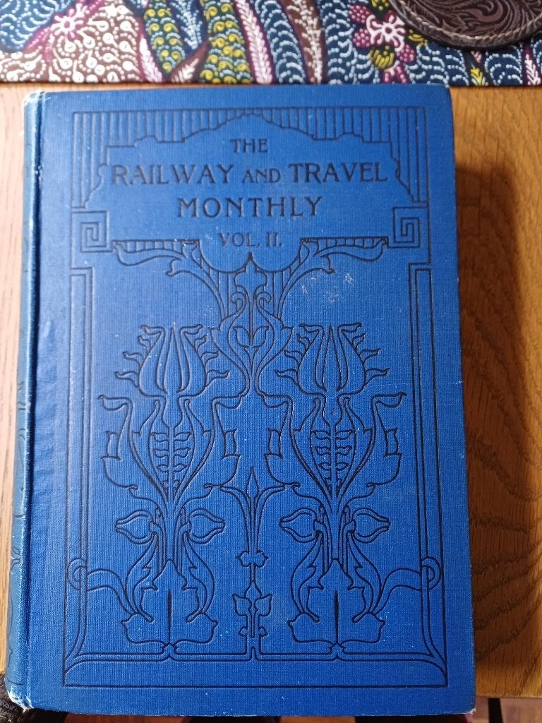 The Railway and Travel Monthly – Vol. II (1911), Verzamelen, Ophalen of Verzenden, Gebruikt, Trein, Boek of Tijdschrift
