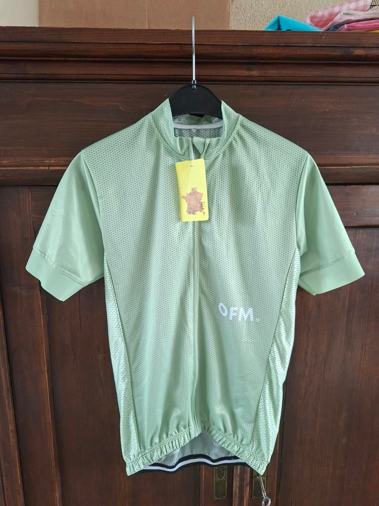 Nieuw OFM Fiets Shirt Maat M - Lichtgroen, Fietsen en Brommers, M, Dames, OFM, Nieuw