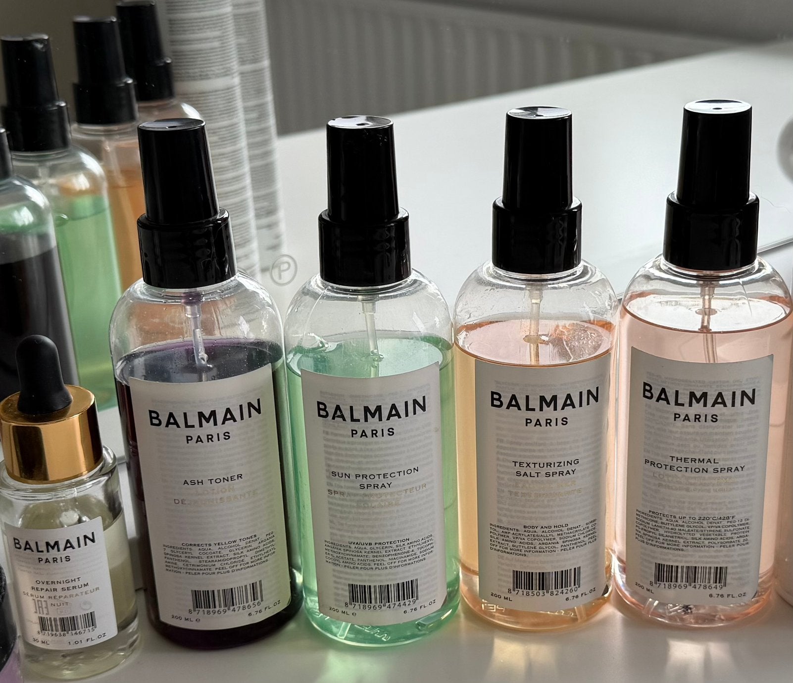 Balmain Hair Set, Ophalen of Verzenden, Zo goed als nieuw, Haarverzorger of -hersteller