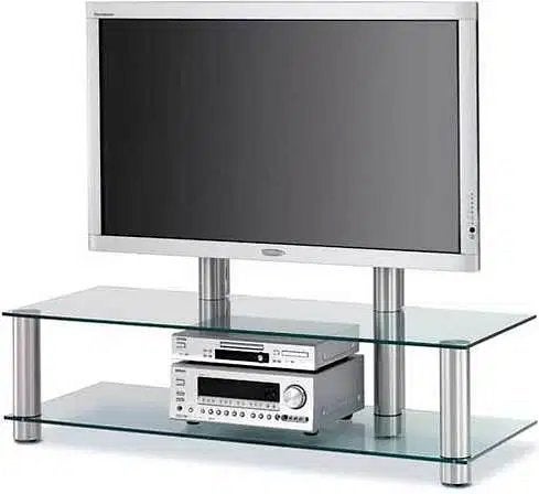 Tv meubel glas merk spectral zwaar, Ophalen of Verzenden, Minder dan 100 cm, 25 tot 50 cm, Glas
