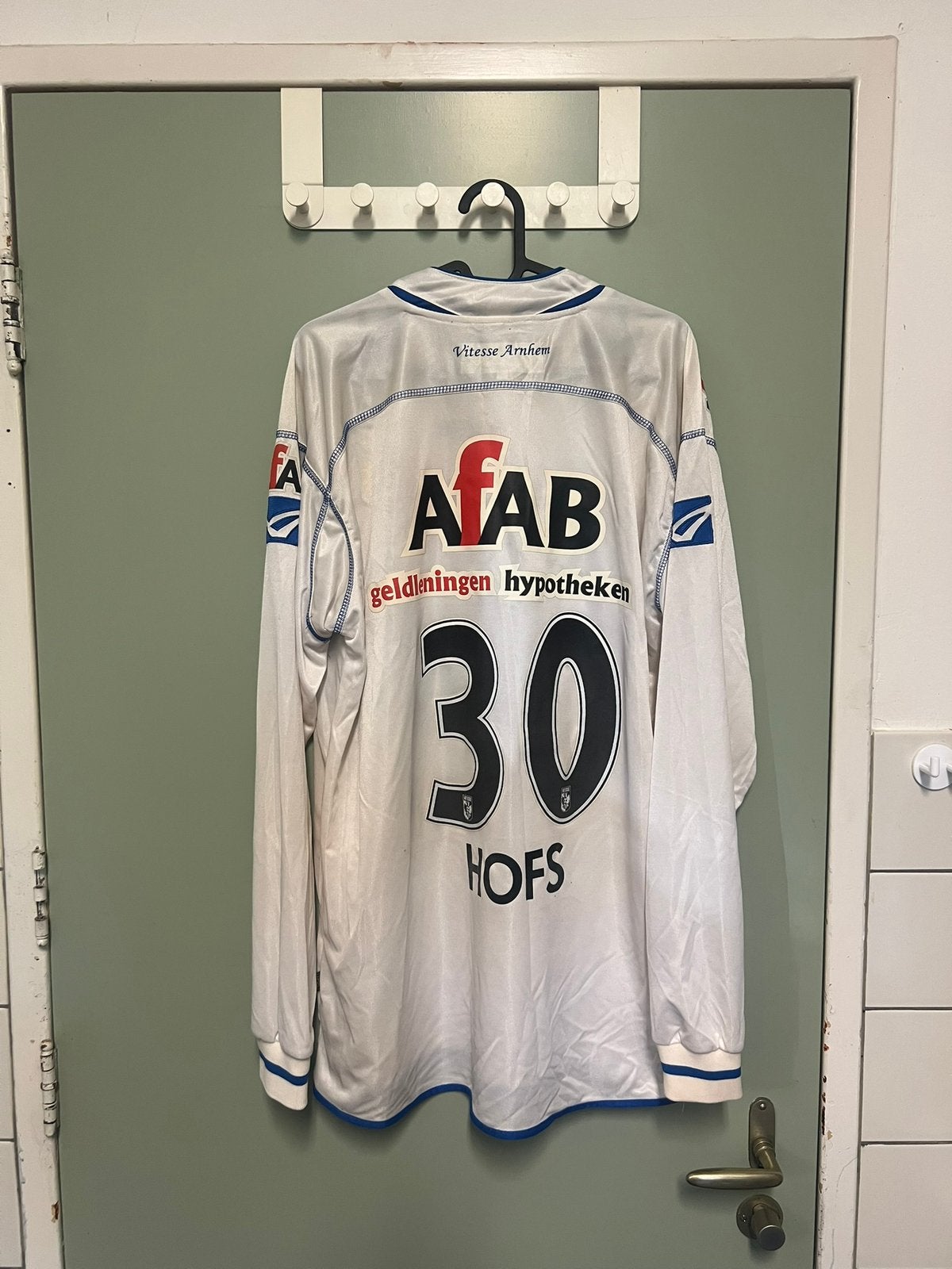 Matchworn Nicky Hofs Vitesse Shirt, Ophalen of Verzenden, Zo goed als nieuw, Vitesse, Shirt