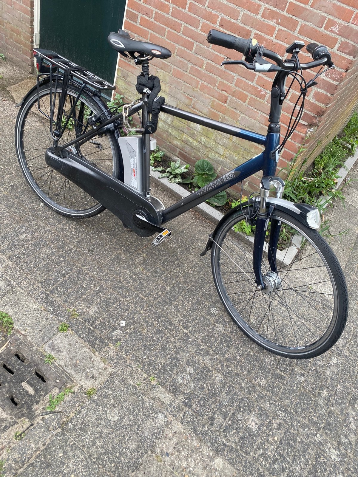 Gazelle Elektrische herenfiets, Ophalen, Zo goed als nieuw, 51 tot 55 cm, 50 km per accu of meer
