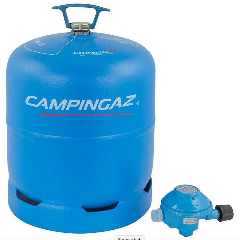 2 Campinggaz -flessen, Ophalen, Zo goed als nieuw