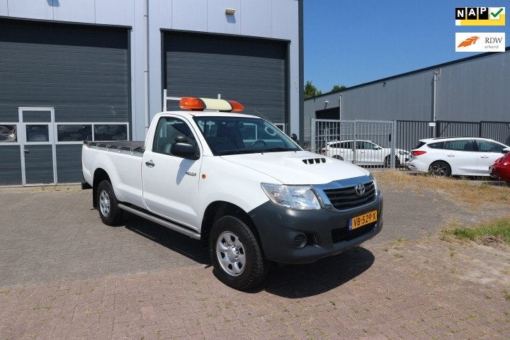 Toyota HiLux 2.5 D-4D VX, Auto's, Euro 5, Stof, Gebruikt, Elektrische ramen