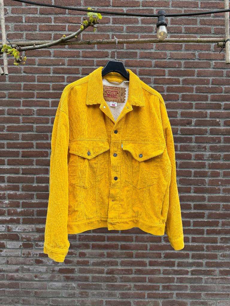 Levi's X The Simpsons spijkerjack, Maat 52/54 (L), Geel, Ophalen of Verzenden, Zo goed als nieuw