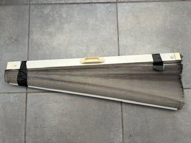 Zonwering plissé gordijnen voor Serre, Tuin en Terras, Ophalen, Gebruikt, Serre