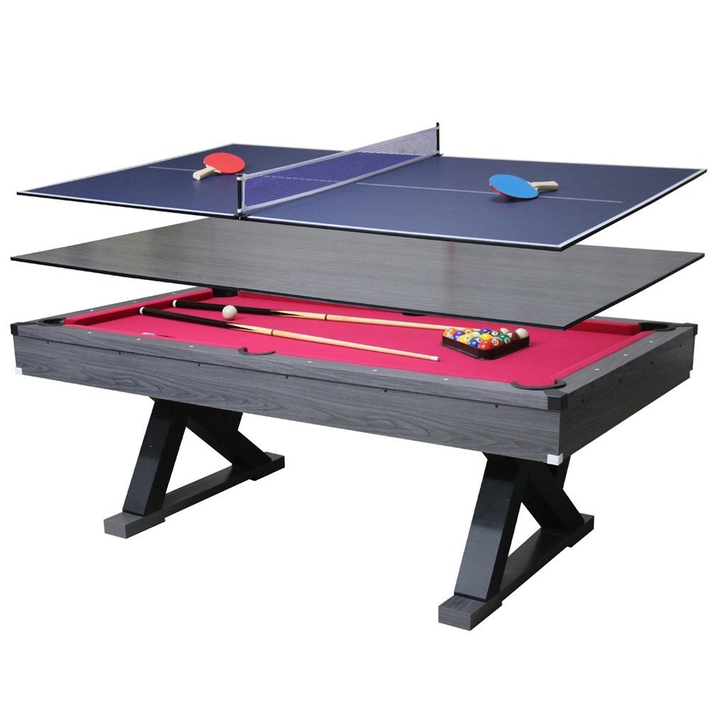 Mancave 3 in 1 pooltafel - tafeltennis - Eettafel - Pool, Kouwehoek 1b, Cave & Garden, Pooltafel, Nieuw