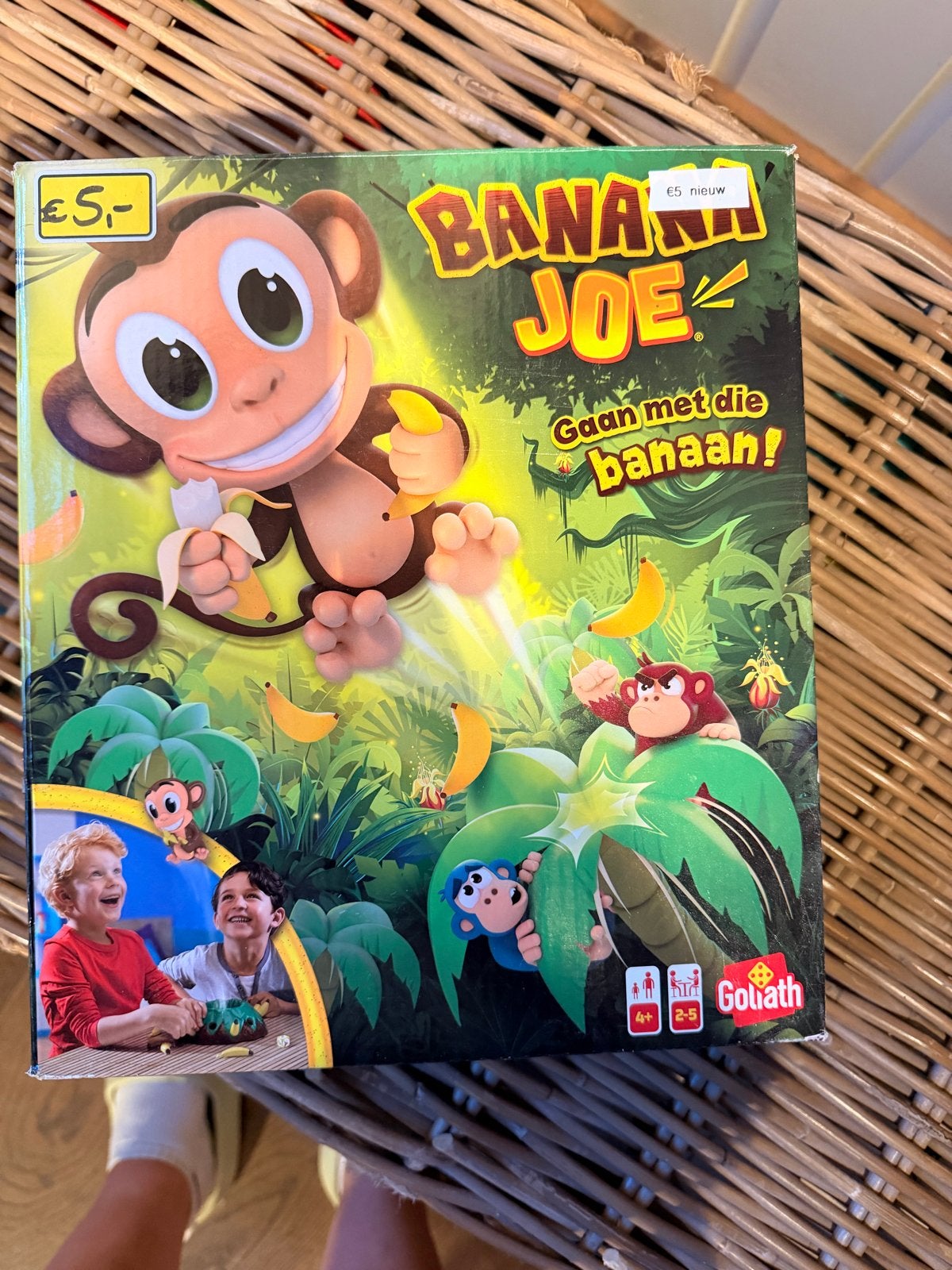 Banana Joe spel, Drie of vier spelers, Ophalen, Zo goed als nieuw