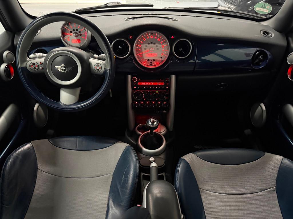 Mini Mini 1.6 Cooper Checkmate|Airco|Cruise|half lederen int, Voorwielaandrijving, Gebruikt, 4 cilinders, Handgeschakeld