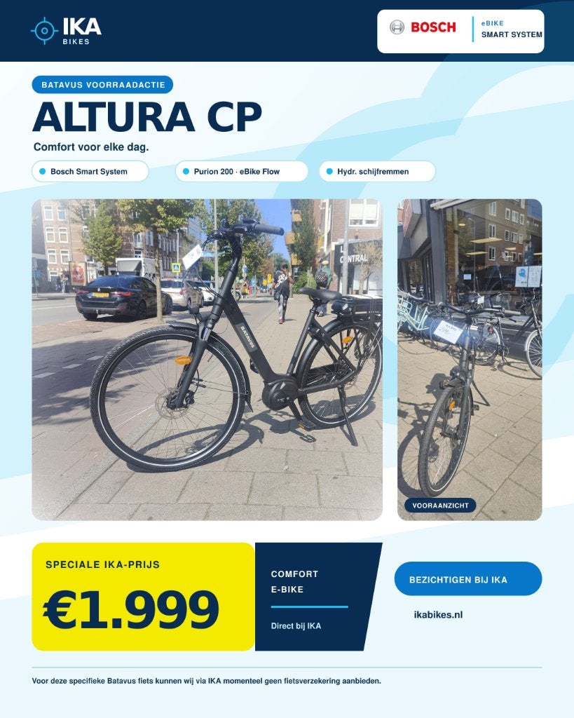 Batavus Altura CP Bosch Smart System v2 e-bike | €1.999, Nieuw