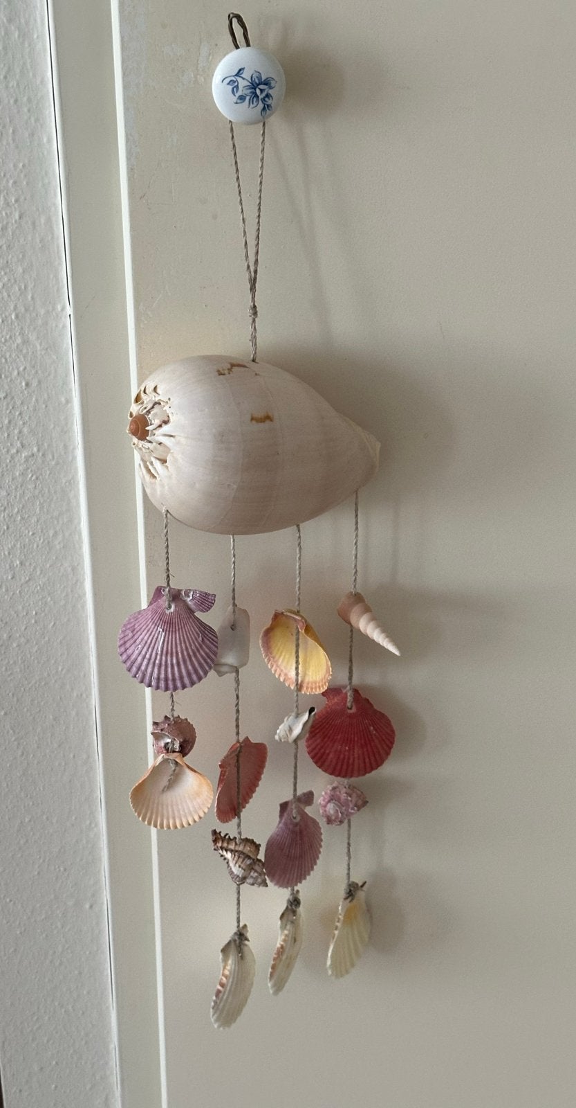 Decoratieve Schelpen Windgong - Handgemaakt, Meerkleurig, Overige stijlen, Ophalen of Verzenden, Zo goed als nieuw