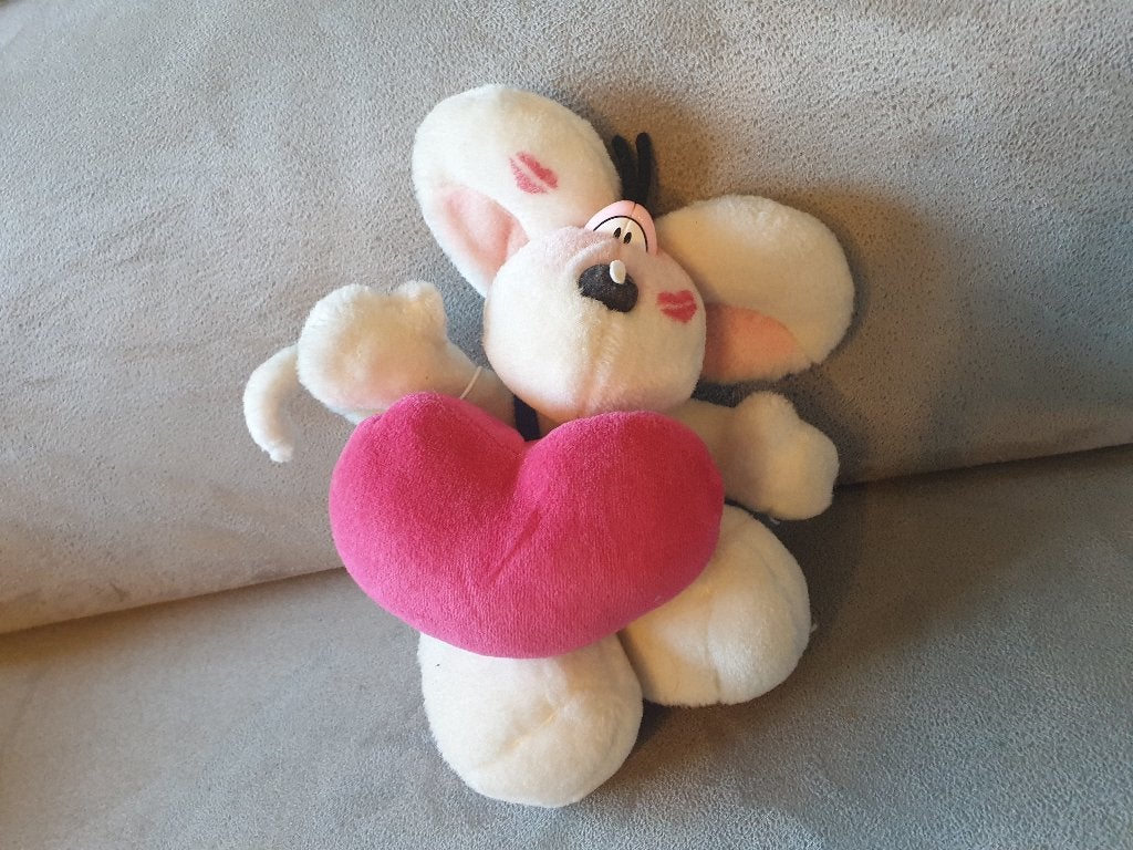 Knuffel - Diddle met hart, Verzamelen, Ophalen of Verzenden, Zo goed als nieuw, Knuffel