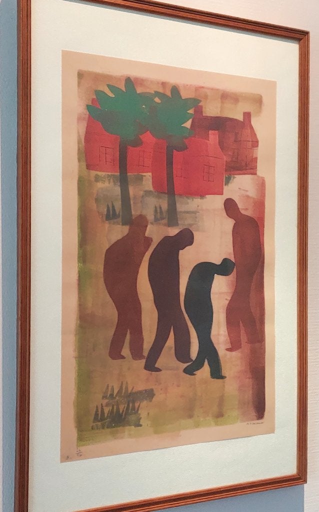 Hendrik Werkman 1882-1945. Vaders en Zonen., Antiek en Kunst, Kunst | Litho's en Zeefdrukken, Ophalen of Verzenden