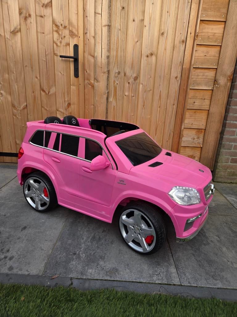 Mercedes GL 2 persoons 24 volt, Kinderen en Baby's, Ophalen, Gebruikt
