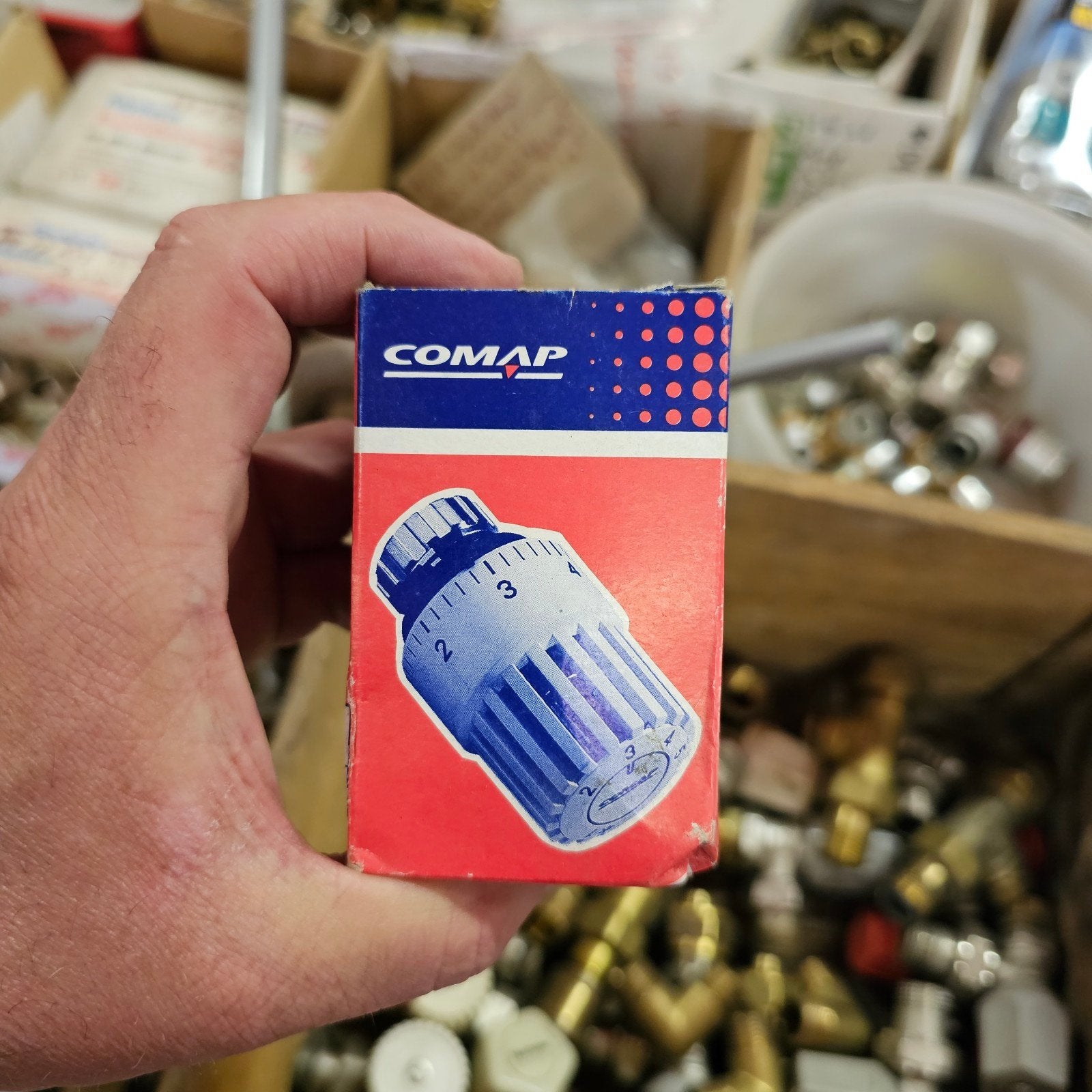 COMAP Thermostaatknop voor Radiator - Nieuw in Doos, Thermostaat, Minder dan 30 cm, Nieuw, Minder dan 60 cm