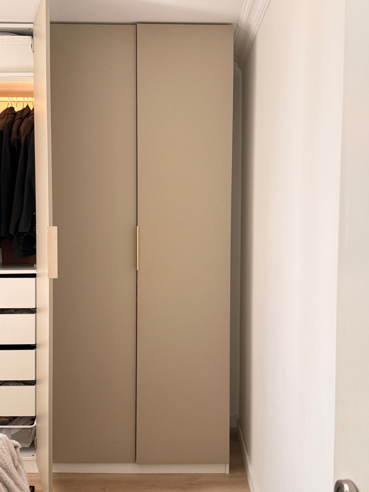 PAX KAST DEUREN TE KOOP IKEA, 200 cm of meer, 50 tot 100 cm, Zo goed als nieuw, 50 tot 75 cm