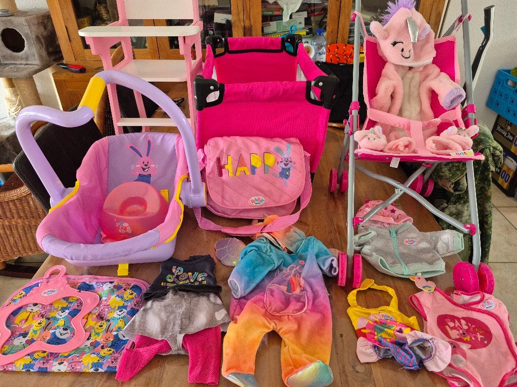 Baby born spulletjes, Kinderen en Baby's, Speelgoed | Poppen, Ophalen, Zo goed als nieuw, Babypop