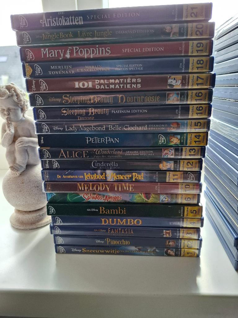 DISNEY DVD'S en Bluray's vanaf 1 euro ( van een verzamelaar), Cd's en Dvd's, Dvd's | Tekenfilms en Animatie, Tekenfilm, Ophalen of Verzenden