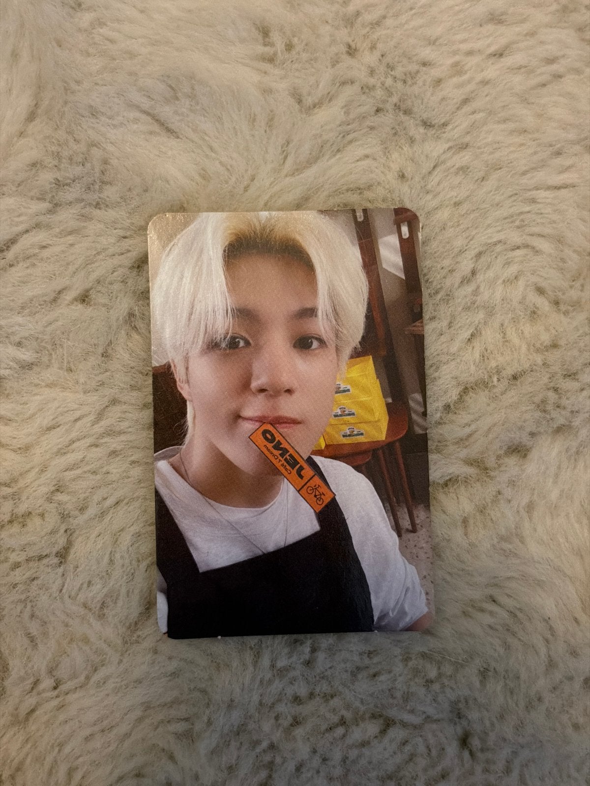 NCT Dream Cafe Dream Jisung Photocard PC, Ophalen of Verzenden, Zo goed als nieuw