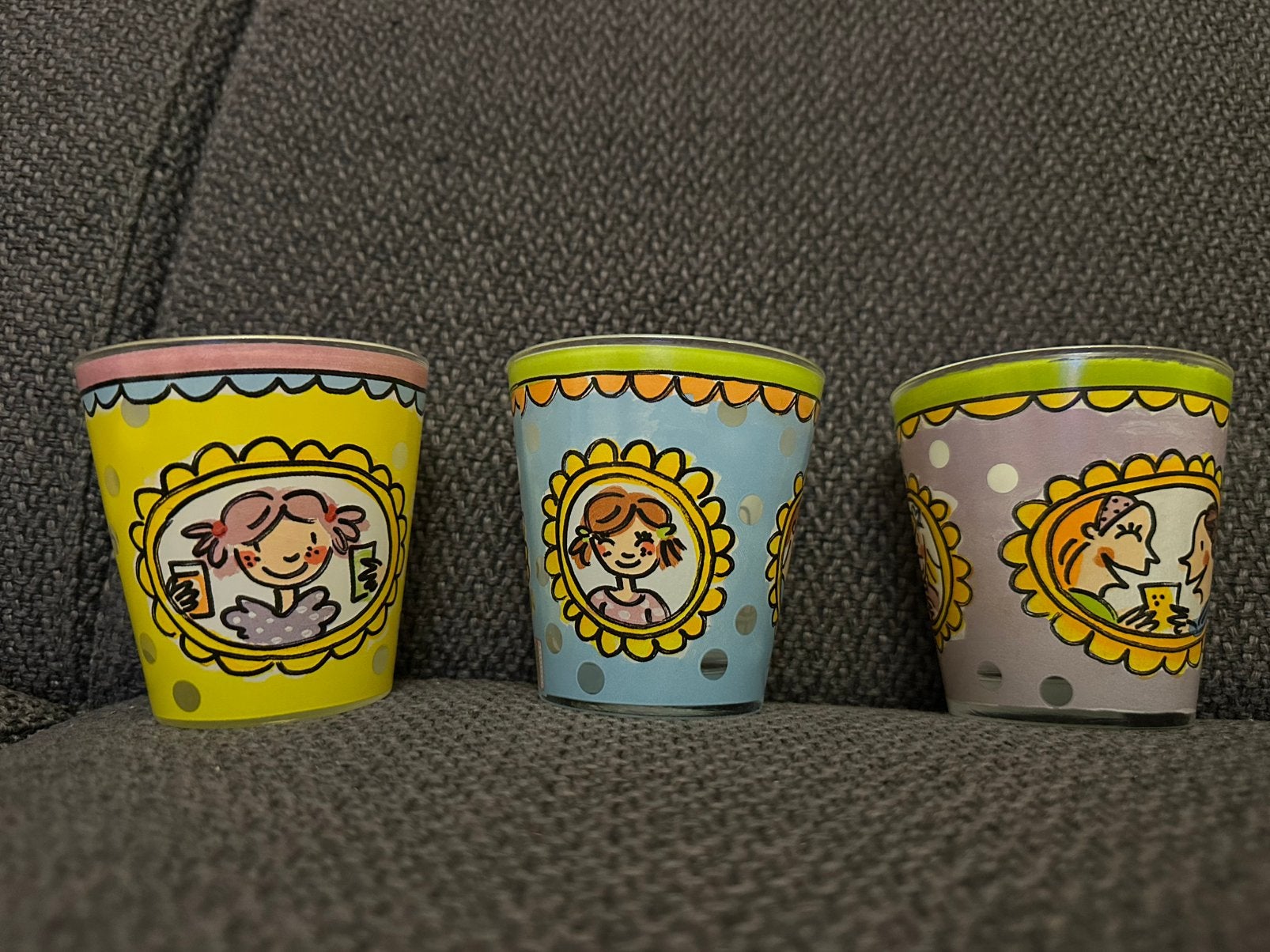 3 leuke glazen van blond amsterdam, Verzamelen, Ophalen of Verzenden, Zo goed als nieuw, Frisdrankglas