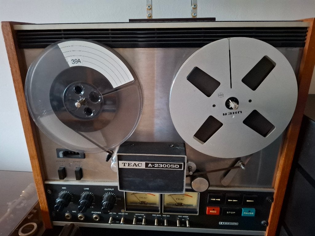 Teac bandrecorder A2300SD, Ophalen of Verzenden, Bandrecorder, Met banden