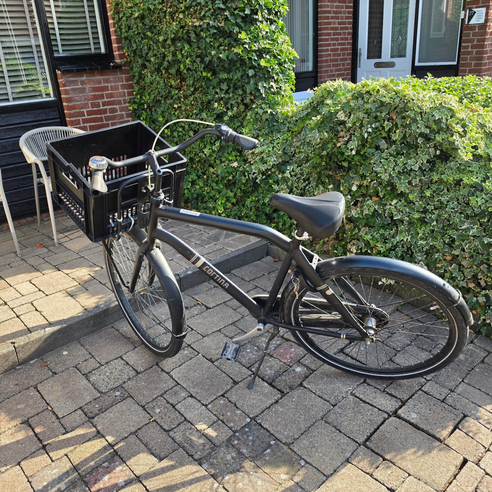 TE KOOP MOOIE HEREN FIETS CORTINA CRUSH 28 INCH, Ophalen of Verzenden, Gebruikt, Overige merken, Versnellingen