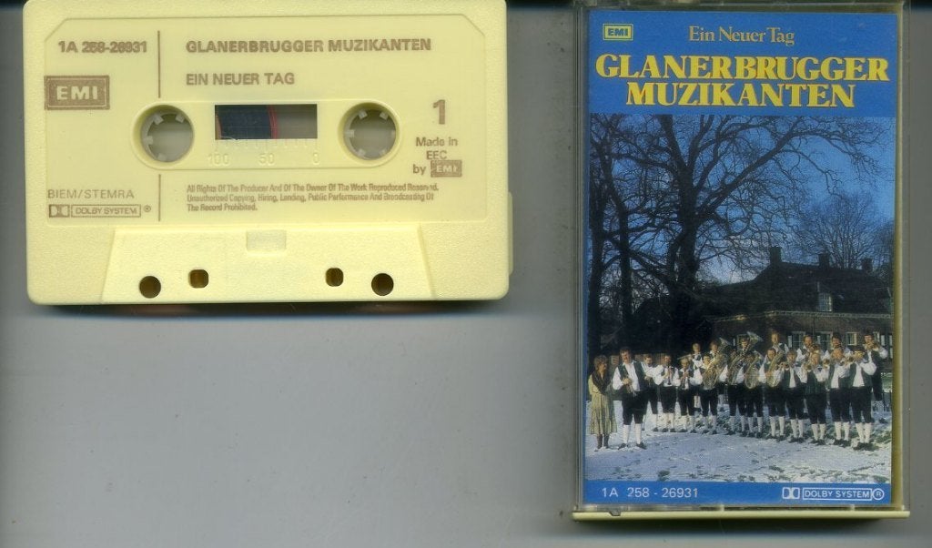 De Glanerbrugger Muzikanten – Ein Neuer Tag 12 nrs 1983 ZGAN, Wereldmuziek, 1 bandje, Ophalen of Verzenden, Zo goed als nieuw