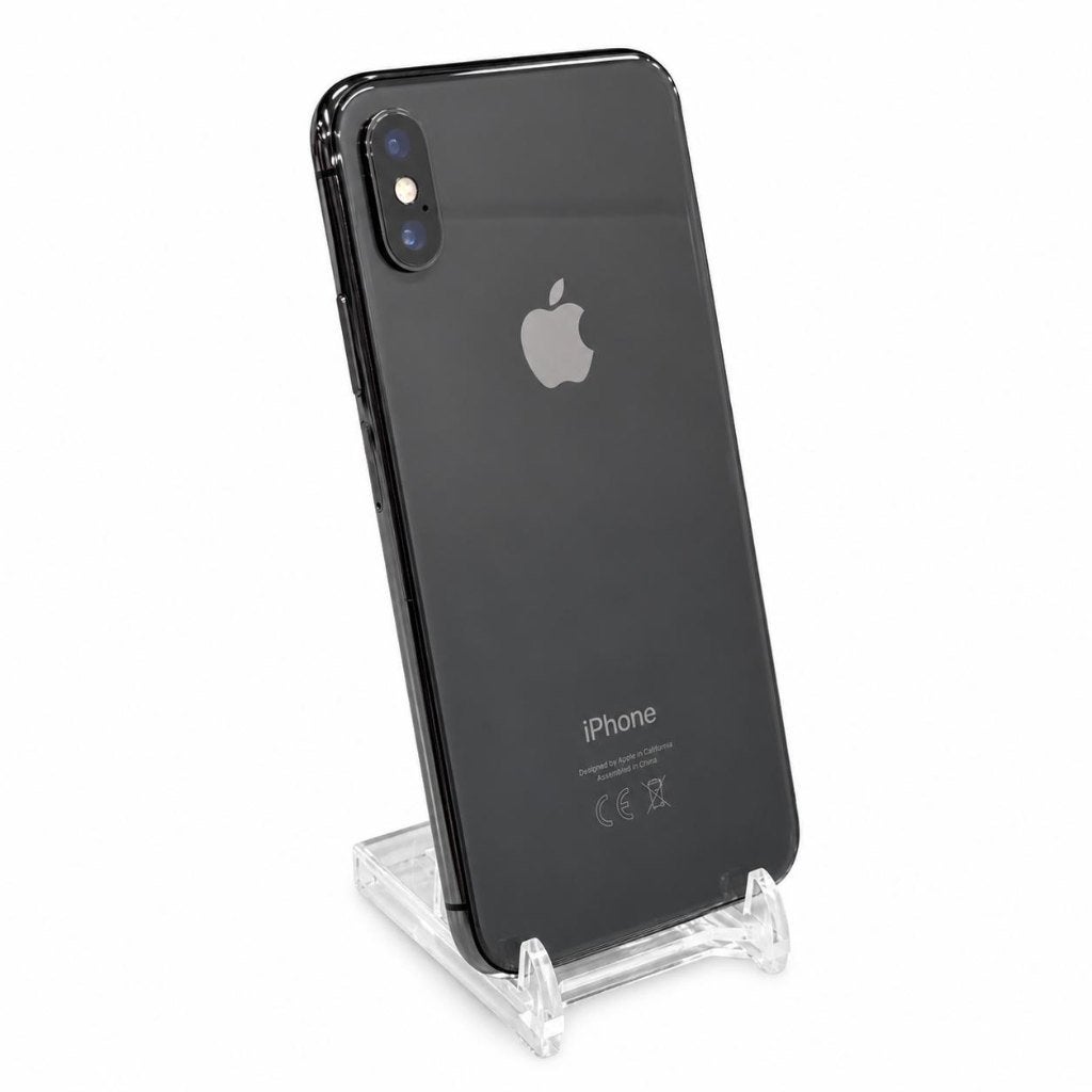 Apple iPhone X 64GB Zwart | Batterij 86% | Met garantie, Gebruikt, ., Ophalen of Verzenden, .