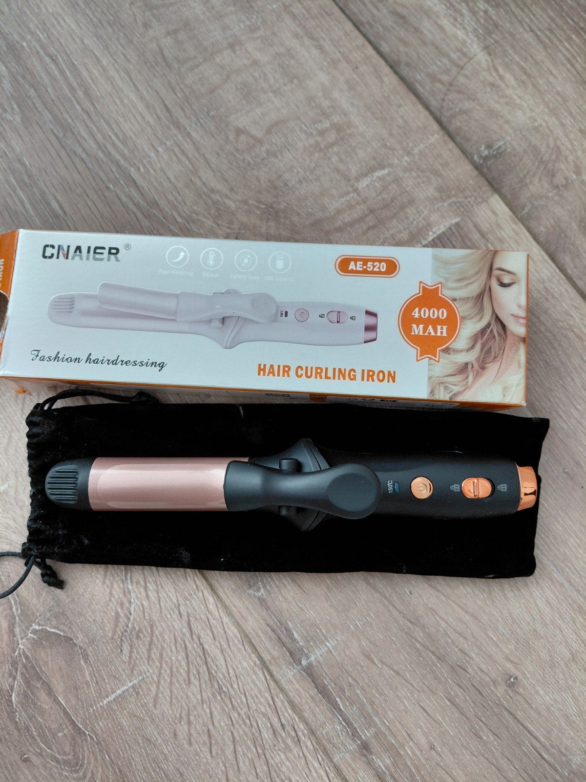 Haarstyling Krultang x draadloos, Sieraden, Tassen en Uiterlijk, Uiterlijk | Haarverzorging, Ophalen of Verzenden, Nieuw, Krultang of Stijltang