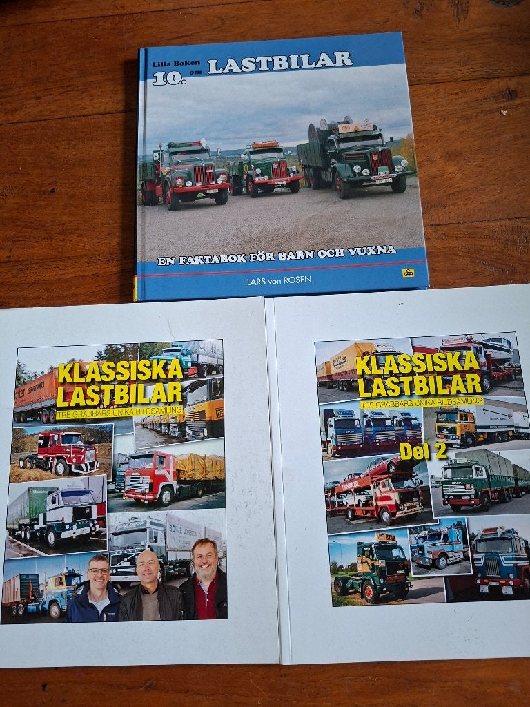 3 zweedse vrauchtwagenboekjes, Ophalen of Verzenden, Zo goed als nieuw, Tractor en Landbouw