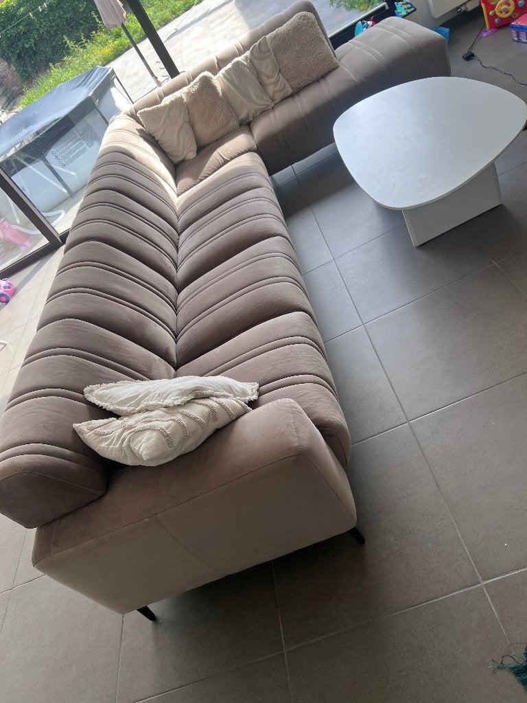 Hoekbank zetel, Ophalen, Hoekbank, 75 tot 100 cm, Zo goed als nieuw