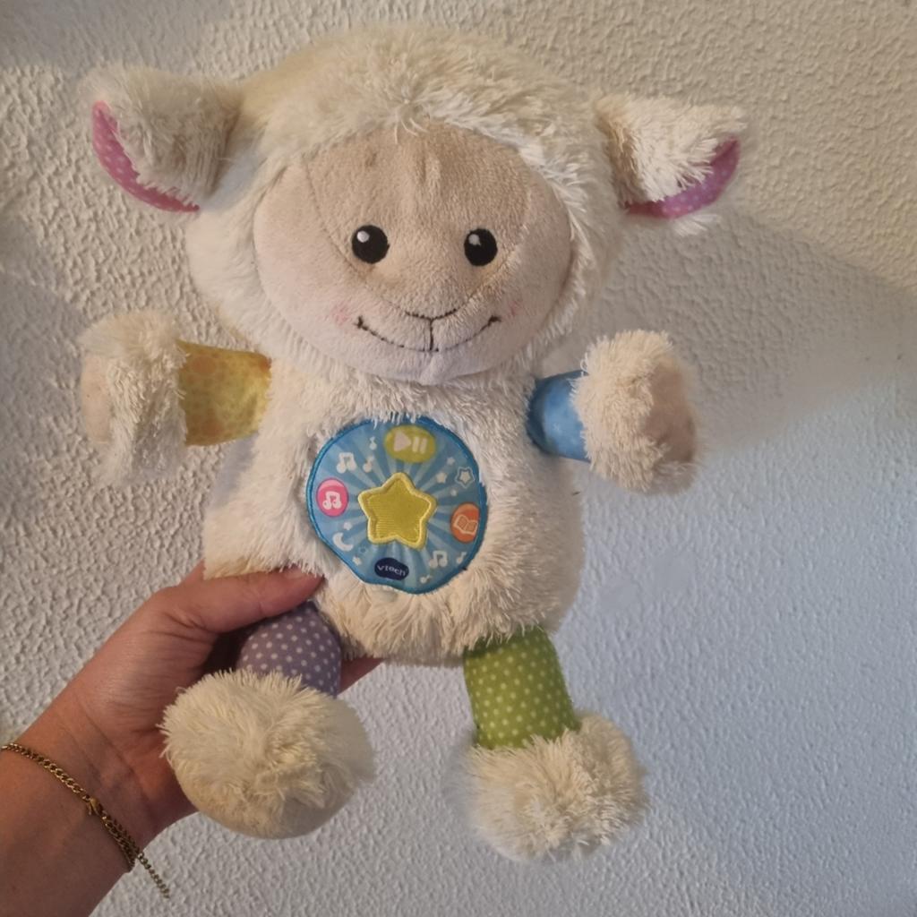 VTech Verhaaltjes Schaapje - Knuffel met geluid, Ophalen of Verzenden, Gebruikt, 0 tot 6 maanden