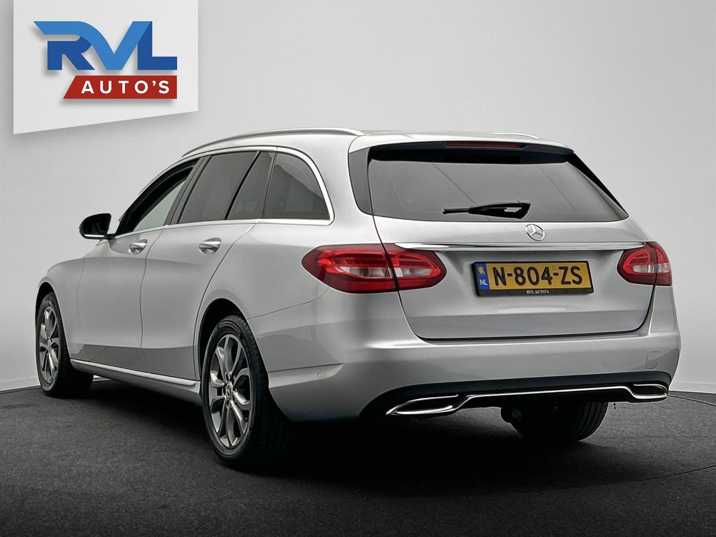 Mercedes-Benz C-klasse Estate 200 Premium | Trekhaak | Stoel, Automaat, Achterwielaandrijving, 4 cilinders, Leder en Stof