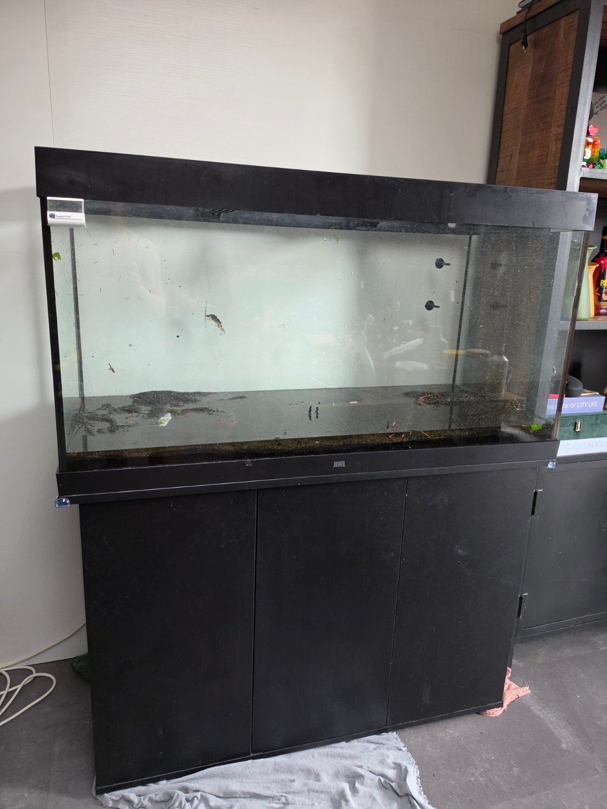 juwel 350 aquarium met meubel, Ophalen, Gebruikt, Leeg aquarium, Juwel