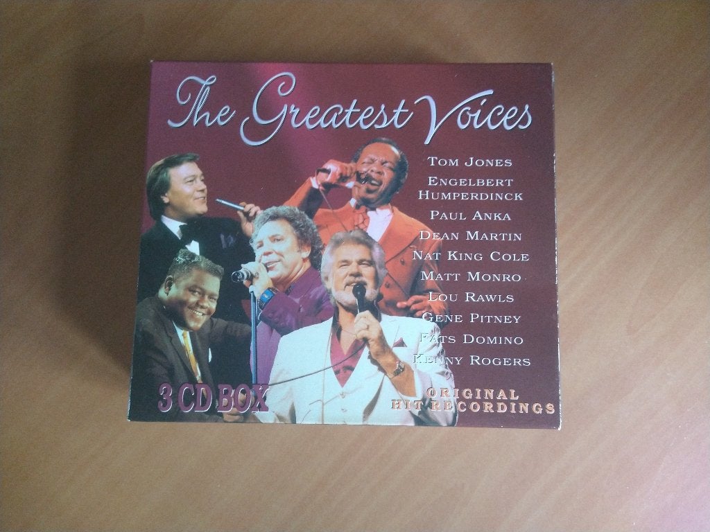 3-CD-box The Greatest Voices, Ophalen of Verzenden, Zo goed als nieuw, Boxset