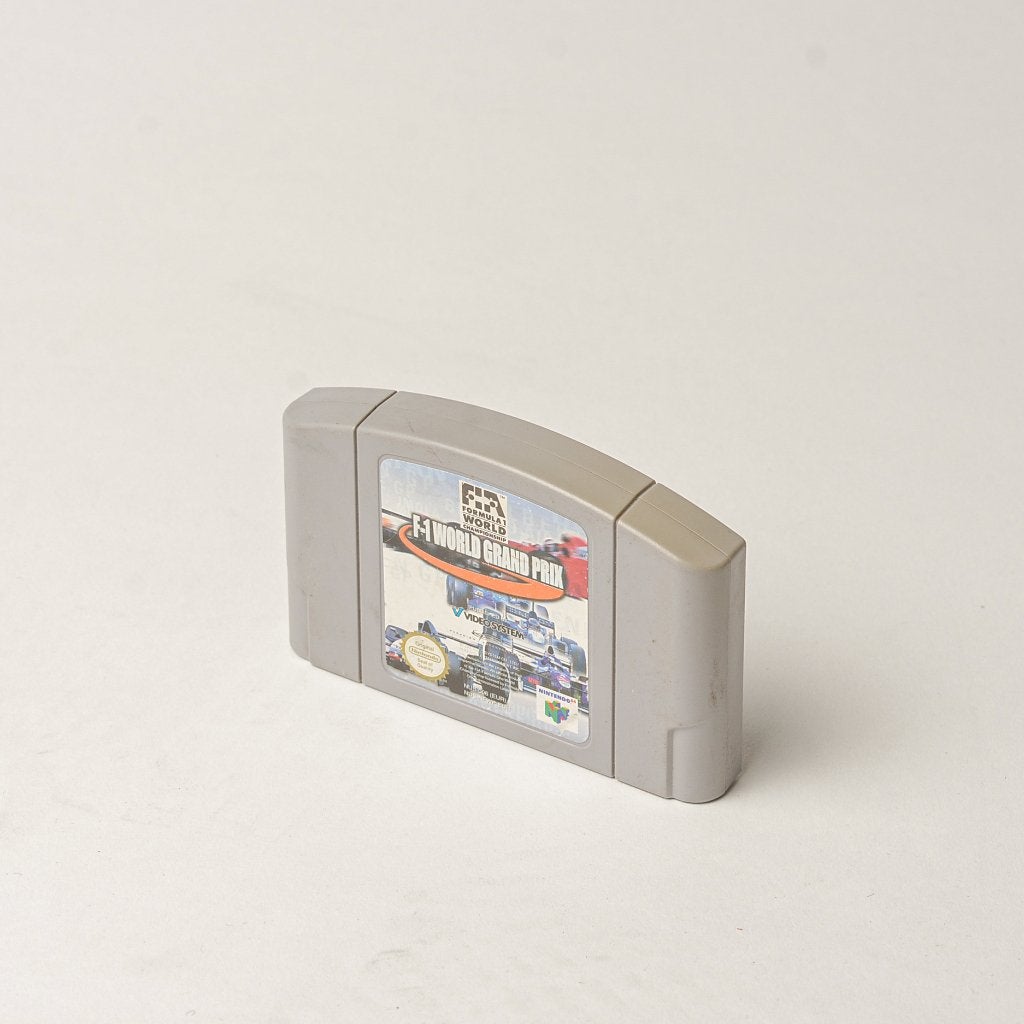 F-1 World Grand Prix - Nintendo 64 Game Cartridge, Spelcomputers en Games, Gebruikt, 1 speler, Racen en Vliegen, Ophalen of Verzenden