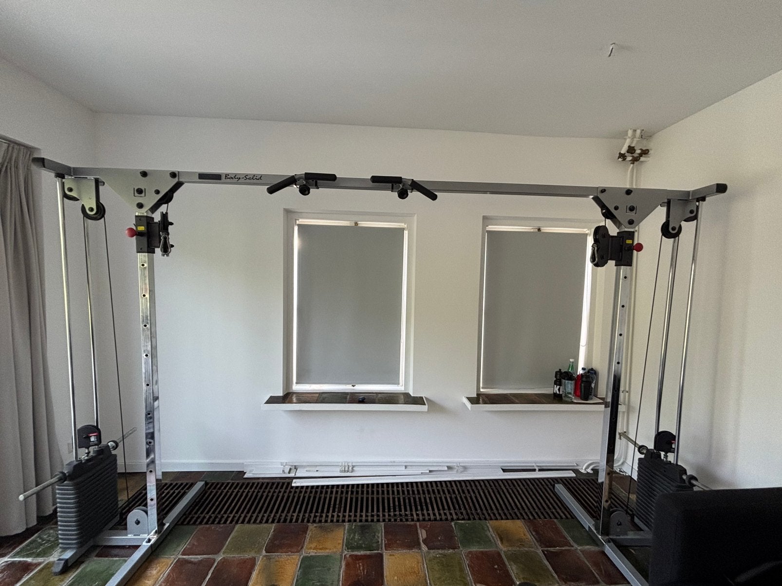 Body-solid cable crossover, Sport en Fitness, Ophalen, Zo goed als nieuw, Krachtstation